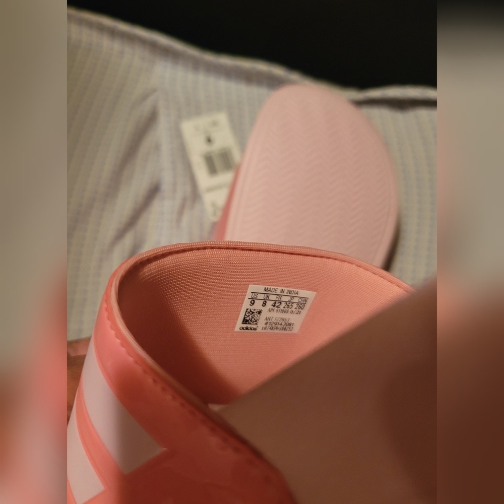 Adidas Adilette Shower Slide Sandal - Women's Size 9 - Picture 6 of 7